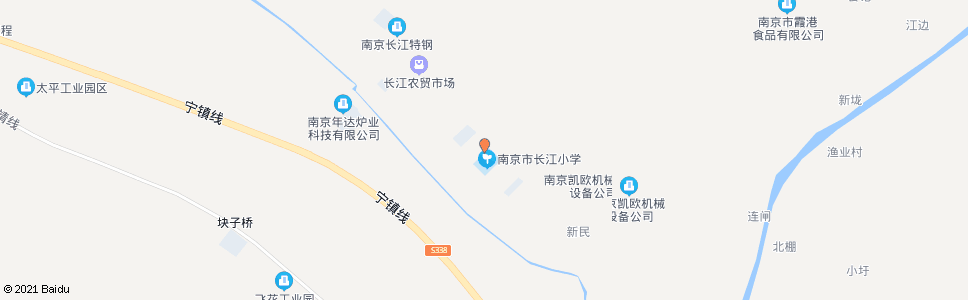 南京长江村_公交站地图_南京公交_妙搜公交查询2025