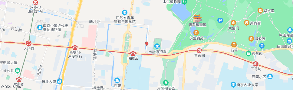 南京清溪路_公交站地图_南京公交_妙搜公交查询2024