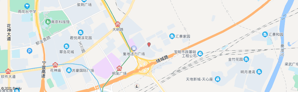 南京汇康路_公交站地图_南京公交_妙搜公交查询2025