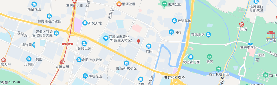 南京南苑新村_公交站地图_南京公交_妙搜公交查询2024