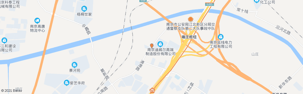 南京浦六北路雍谢路_公交站地图_南京公交_妙搜公交查询2025