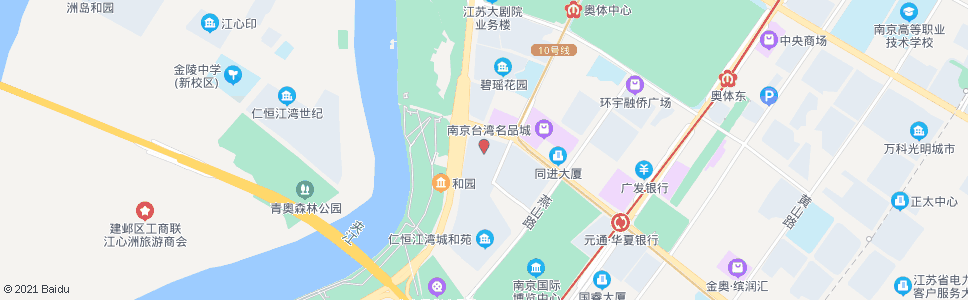 南京乐山路仁恒江湾城_公交站地图_南京公交_妙搜公交查询2025