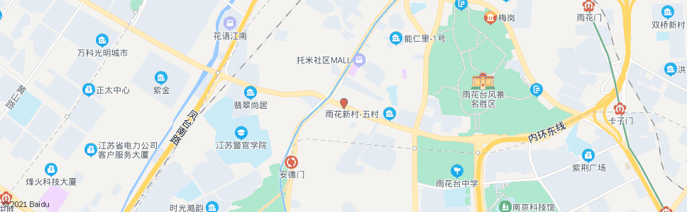 南京雨花南路安德门_公交站地图_南京公交_妙搜公交查询2024