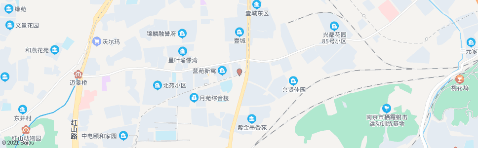 南京营苑东村南门_公交站地图_南京公交_妙搜公交查询2025