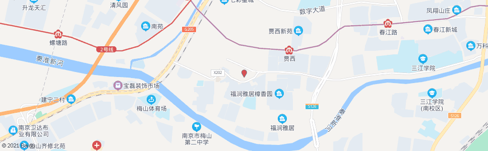 南京龙凤佳园_公交站地图_南京公交_妙搜公交查询2025