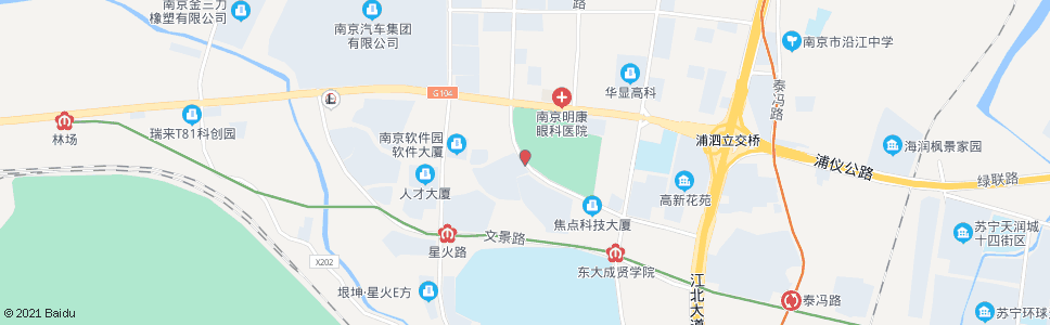 南京丽景路惠达路_公交站地图_南京公交_妙搜公交查询2025