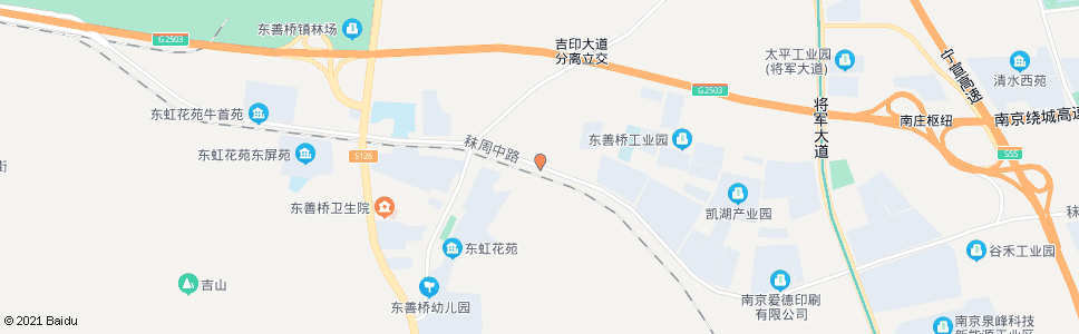 南京山边村_公交站地图_南京公交_妙搜公交查询2025