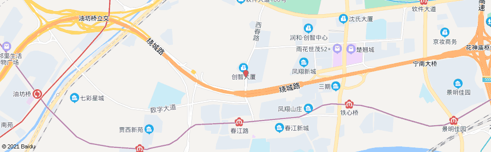 南京西春路南站_公交站地图_南京公交_妙搜公交查询2025