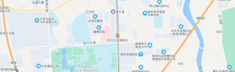 南京双龙大道吉印大道_公交站地图_南京公交_妙搜公交查询2024