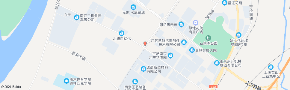 南京景明大街_公交站地图_南京公交_妙搜公交查询2025