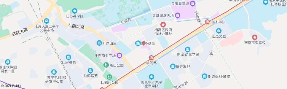 南京文范路学衡路_公交站地图_南京公交_妙搜公交查询2024