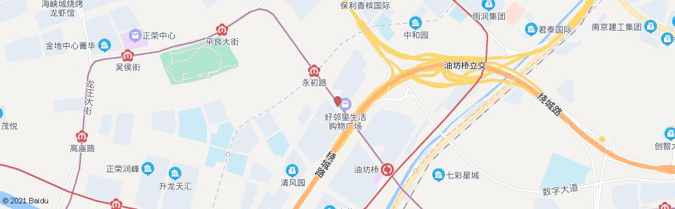 南京友谊街中和路_公交站地图_南京公交_妙搜公交查询2025