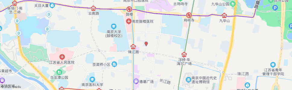 南京鱼市街_公交站地图_南京公交_妙搜公交查询2024