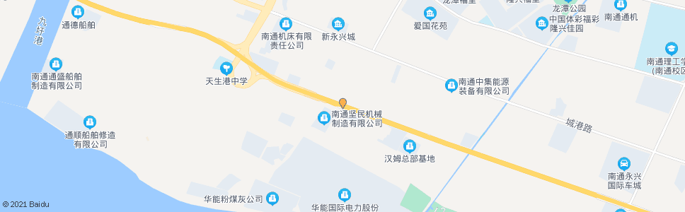 南通长江北路华能路口_公交站地图_南通公交_妙搜公交查询2024