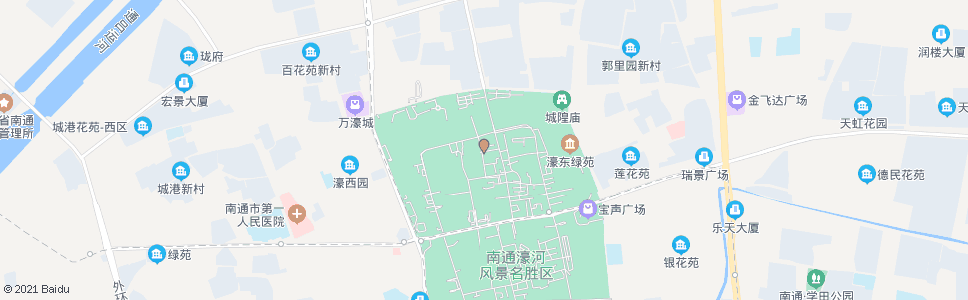 南通金中_公交站地图_南通公交_妙搜公交查询2025