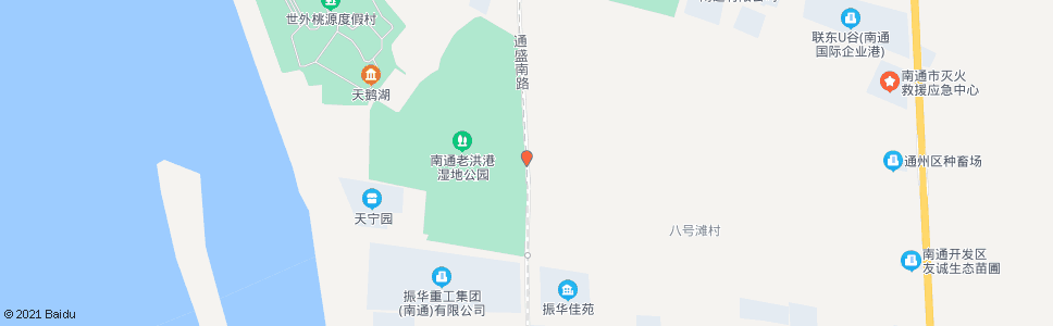 南通洪港水厂_公交站地图_南通公交_妙搜公交查询2025