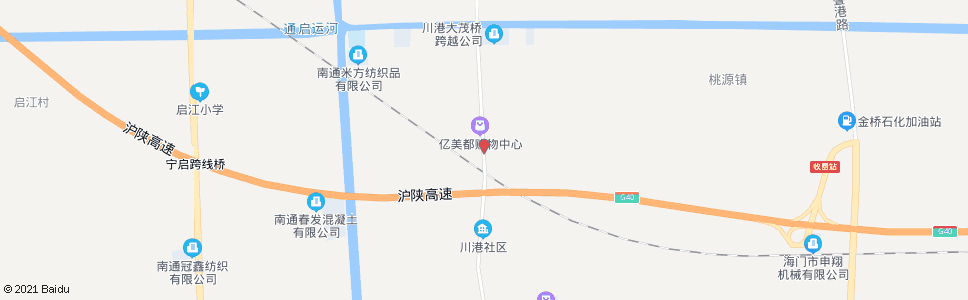 南通川叠路玄同路口_公交站地图_南通公交_妙搜公交查询2025