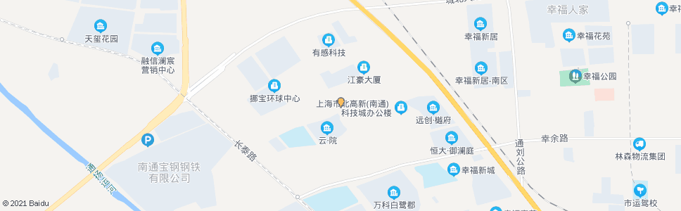 南通市北云院_公交站地图_南通公交_妙搜公交查询2024