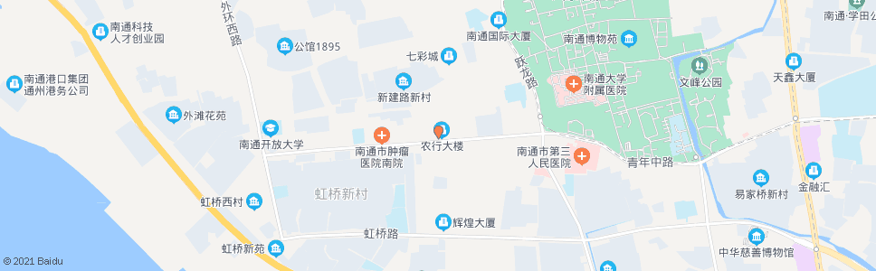 南通科技馆_公交站地图_南通公交_妙搜公交查询2024