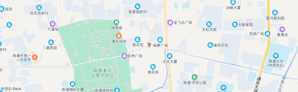 南通友谊桥公交停车场_公交站地图_南通公交_妙搜公交查询2024