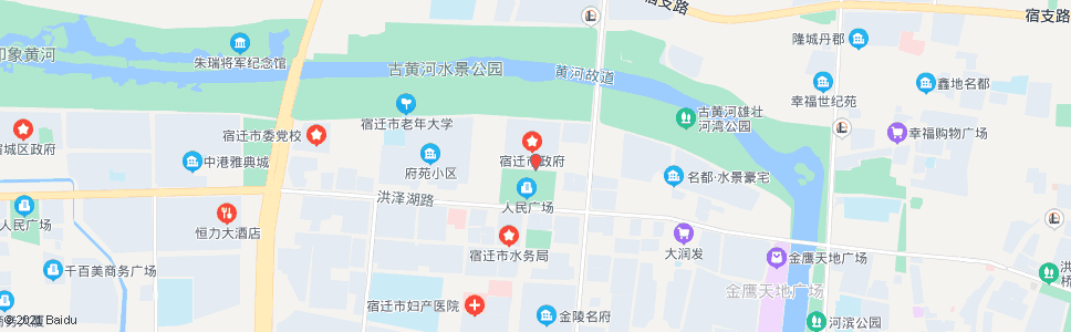 宿迁农行干校_公交站地图_宿迁公交_妙搜公交查询2025