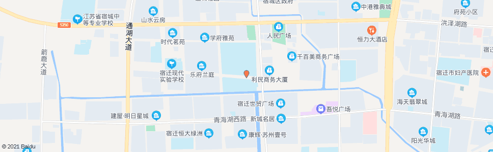 宿迁宿迁中学新校区_公交站地图_宿迁公交_妙搜公交查询2024