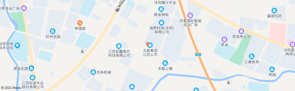 宿迁天能集团_公交站地图_宿迁公交_妙搜公交查询2024