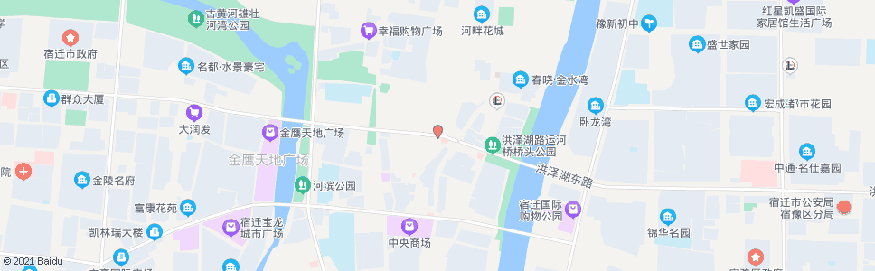 宿迁二院_公交站地图_宿迁公交_妙搜公交查询2025