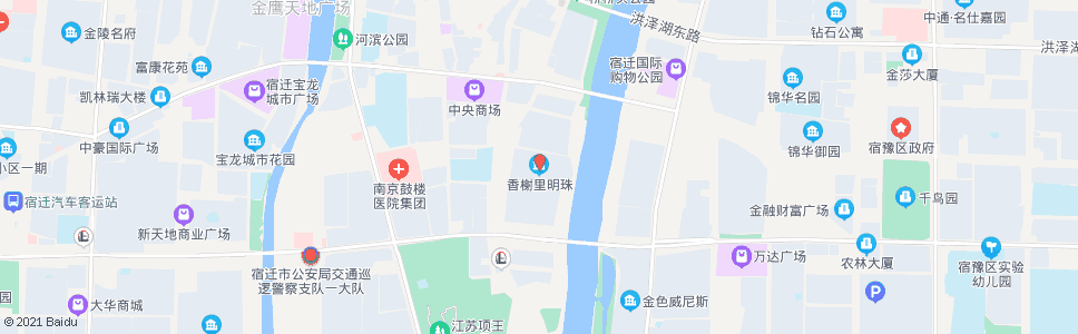 宿迁香榭里_公交站地图_宿迁公交_妙搜公交查询2024