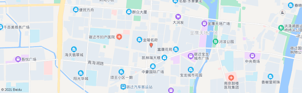 宿迁新华书店_公交站地图_宿迁公交_妙搜公交查询2024