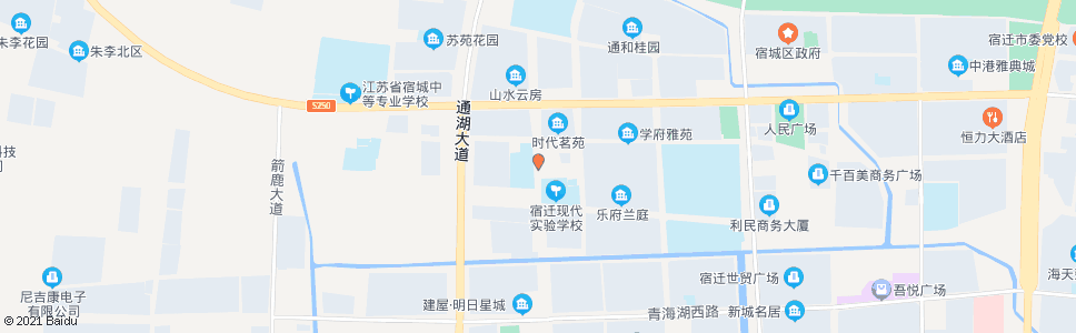 宿迁交警支队_公交站地图_宿迁公交_妙搜公交查询2025