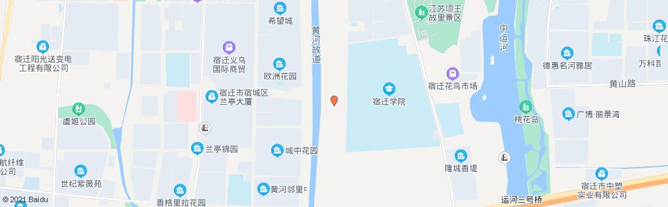 宿迁宿迁学院(西门)_公交站地图_宿迁公交_妙搜公交查询2025