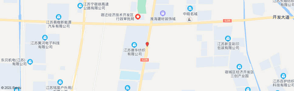 宿迁德华纺织_公交站地图_宿迁公交_妙搜公交查询2024