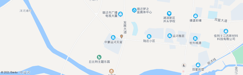 宿迁运河文化城_公交站地图_宿迁公交_妙搜公交查询2025