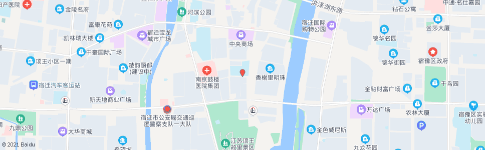 宿迁市实小南门_公交站地图_宿迁公交_妙搜公交查询2024