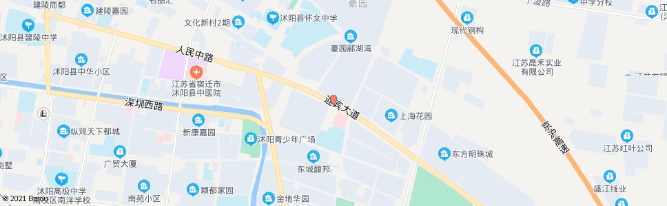 宿迁仁慈医院_公交站地图_宿迁公交_妙搜公交查询2024