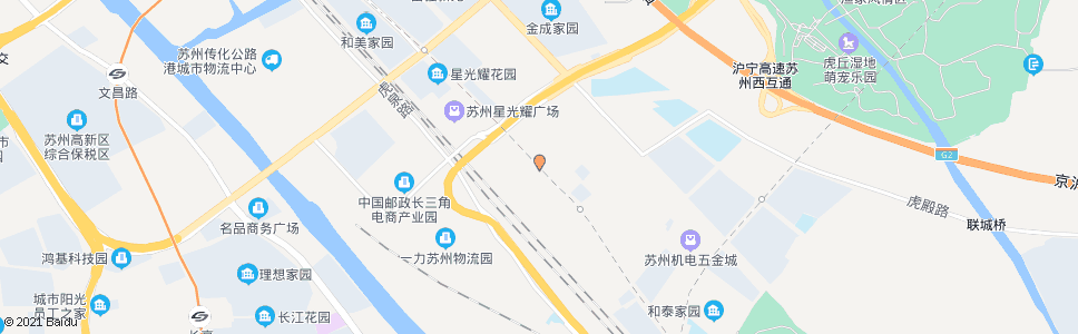 苏州虎池路长泾庙街西_公交站地图_苏州公交_妙搜公交查询2024