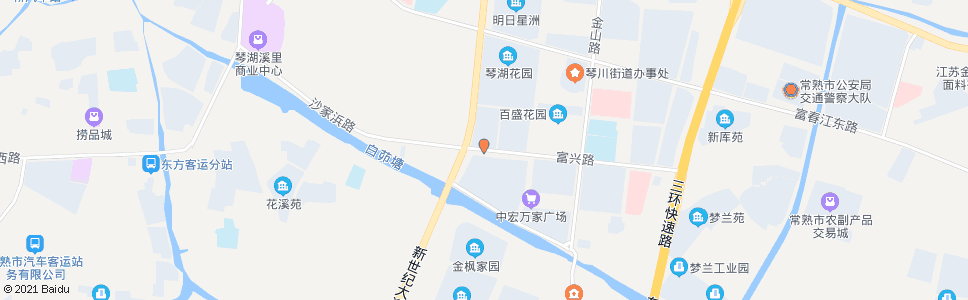 苏州琴湖家园(富兴路)_公交站地图_苏州公交_妙搜公交查询2025