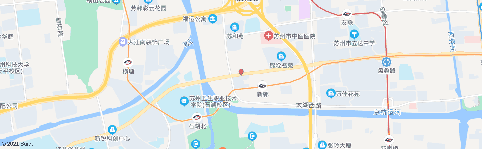 苏州宝带西路福运路东_公交站地图_苏州公交_妙搜公交查询2025