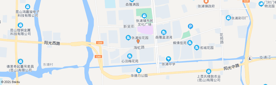 苏州通湖路海虹路_公交站地图_苏州公交_妙搜公交查询2025