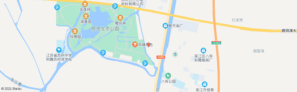 苏州友谊村(八坼社区)_公交站地图_苏州公交_妙搜公交查询2025