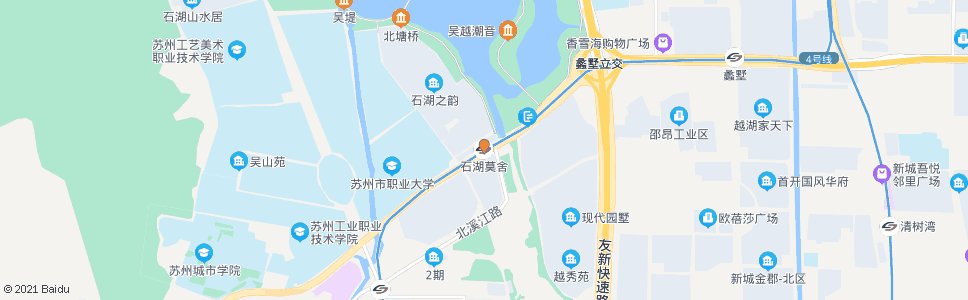 苏州石湖莫舍站_公交站地图_苏州公交_妙搜公交查询2025