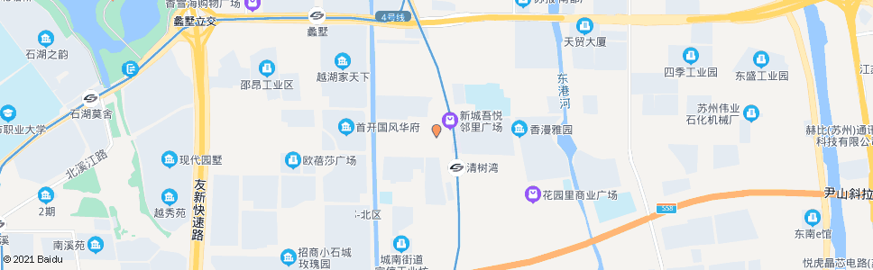 苏州东湖村_公交站地图_苏州公交_妙搜公交查询2025