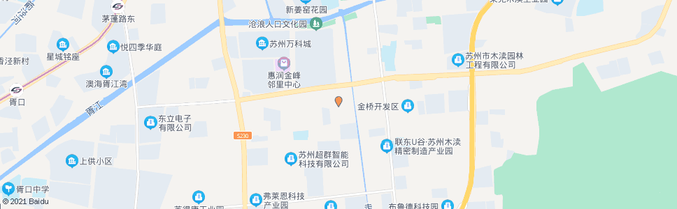 苏州走马塘路宝带西路南_公交站地图_苏州公交_妙搜公交查询2025