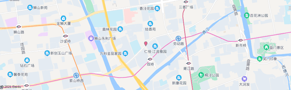 苏州象牙新村_公交站地图_苏州公交_妙搜公交查询2025