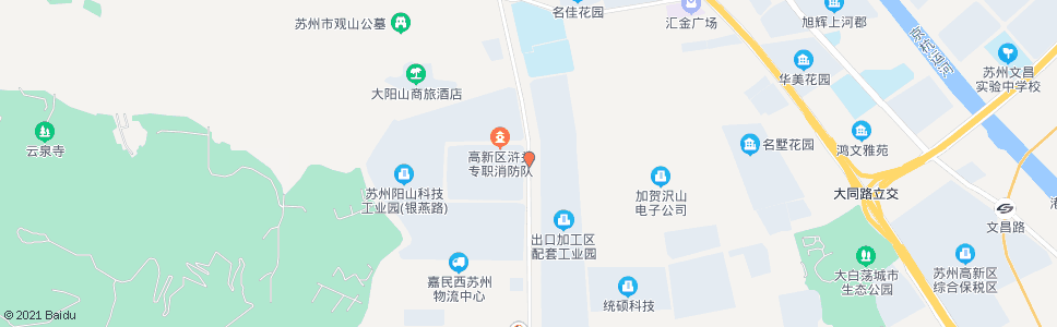 苏州建林路银燕路北_公交站地图_苏州公交_妙搜公交查询2025