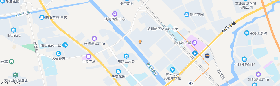 苏州文星路水城路东_公交站地图_苏州公交_妙搜公交查询2025