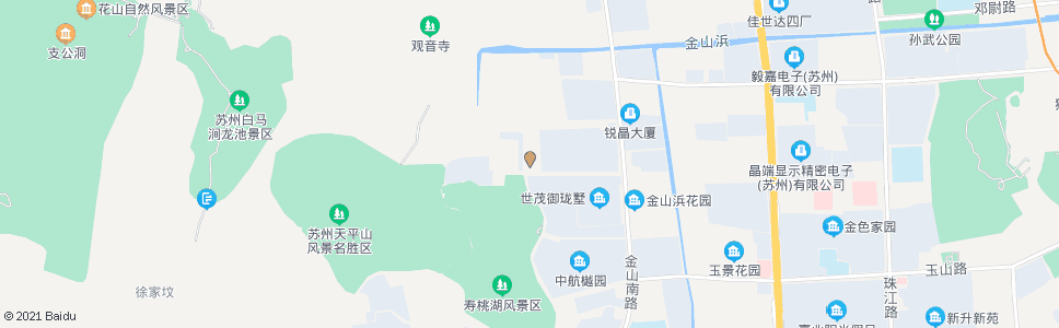 苏州市聋盲学校_公交站地图_苏州公交_妙搜公交查询2025