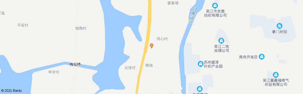 苏州万心村(南北快线路口)_公交站地图_苏州公交_妙搜公交查询2025