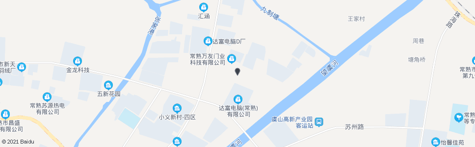 苏州达富电脑锦州路_公交站地图_苏州公交_妙搜公交查询2025